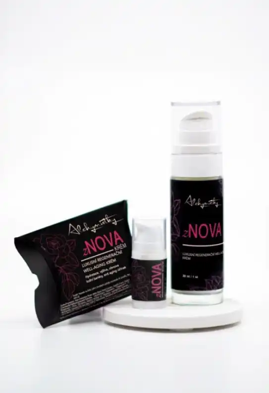 Alchymistky Luxusní regenerační well aging krém zNova - objem: 5 ml Alchymistky Luxusní regenerační well aging krém zNova - objem: 5 ml