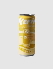 Kefir Eau Vertueuse Bio vodní kefír Zázvor a kurkuma 250 ml