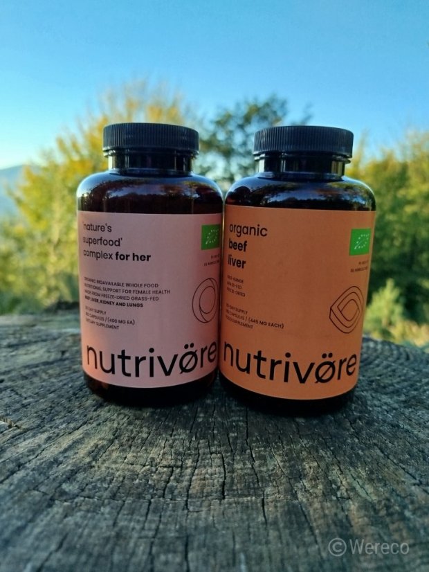 Nutrivore Orgánová výživa pro podporu imunity a jater“  bio 90 kapslí