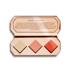 Aether Beauty Multifunkčná paletka na tváre Crystal Charged Cheek AMBER