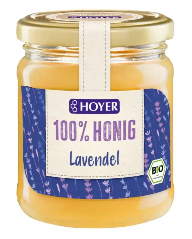 Hoyer Levanduľový med bio 250 g