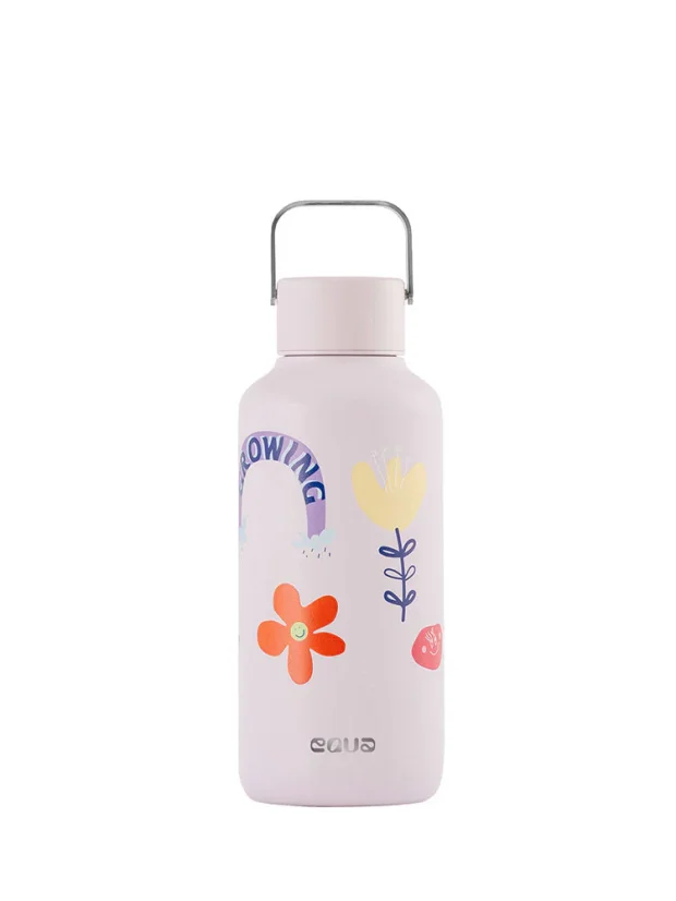 Equa fľaša z nerezovej ocele Timeless Flower Power 600 ml