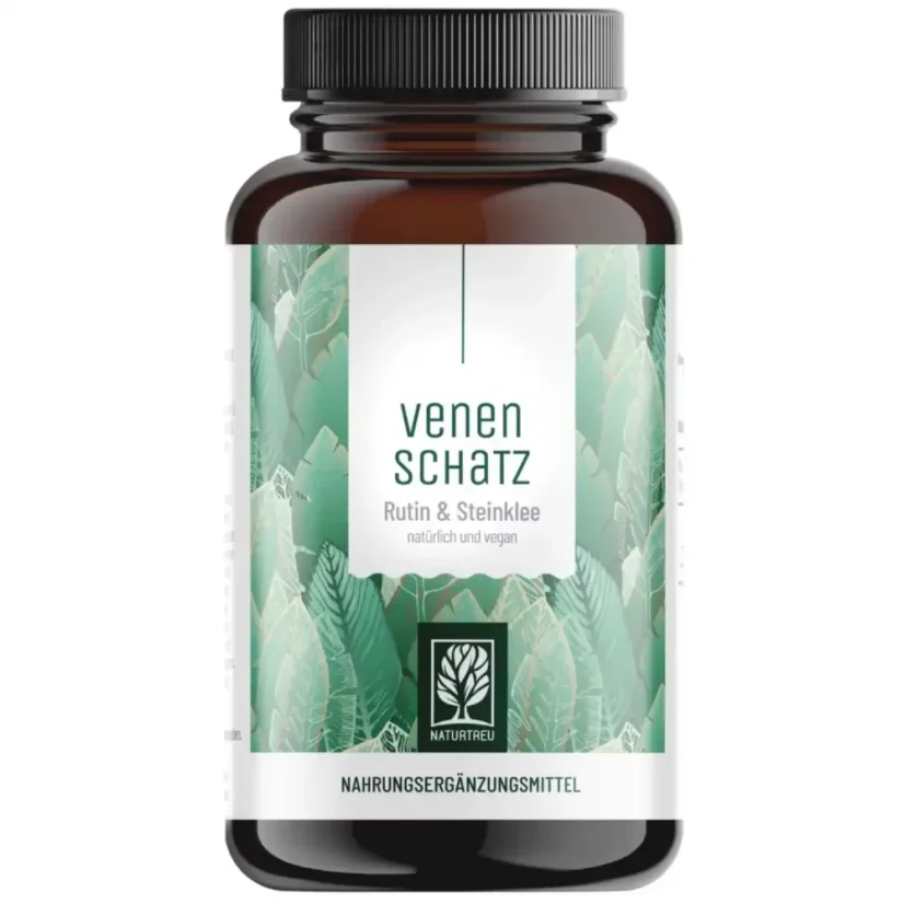 Naturtreu Poklad pro žíly rutin a komonice lékařská 120 kapslí