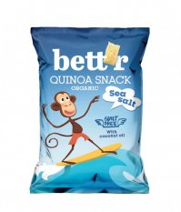 Bett'r Bio Snack z quinoy s morskou soľou 50g