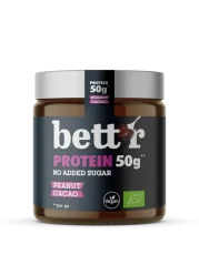Bettr´s Bio proteínová nátierka s arašidmi a kakaom, bez pridaného cukru 250 g