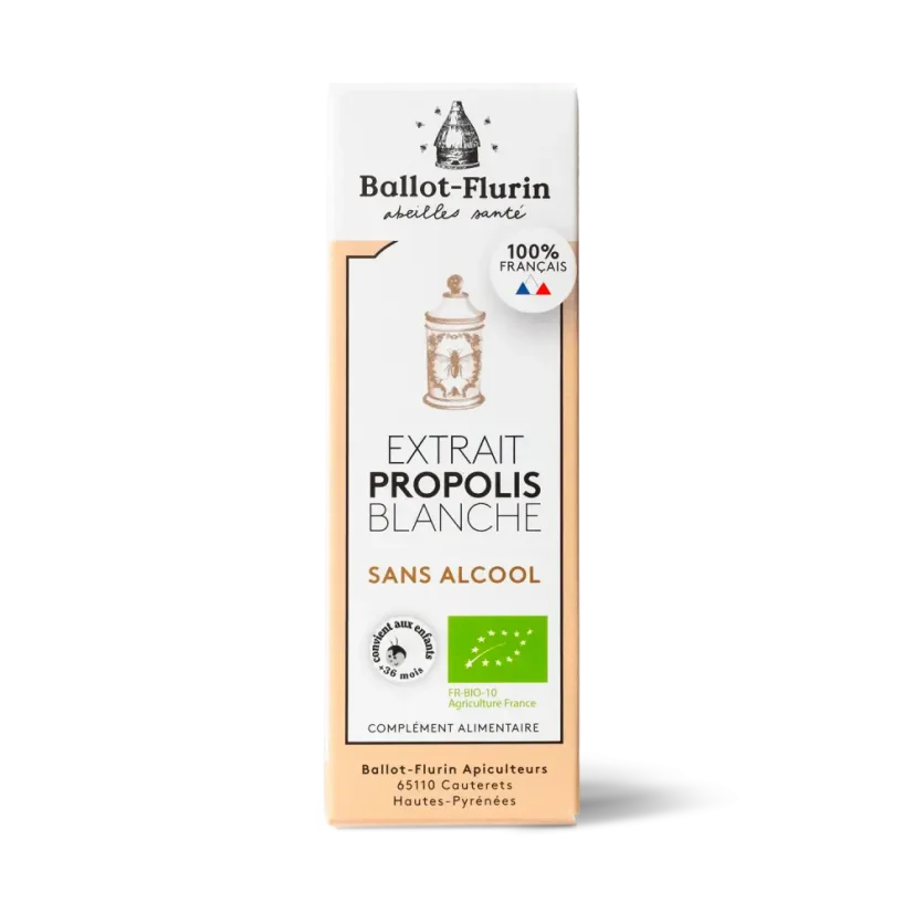 Ballot-Flurin Extrakt bieleho propolisu bez alkoholu  15 ml
