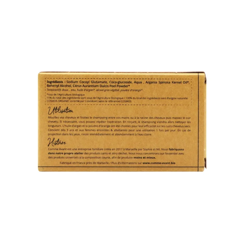 Comme avant Tuhý šampon s arganovým olejem a pomerančem pro pro suché vlasy 70 g