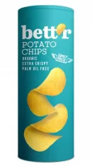Bett´r bio bramborové lupínky, chipsy se solí 160 g