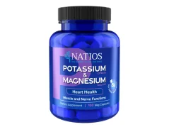 Natios Potassium and Magnesium, Draslík citrát a hořčík malát, 100 kapslí