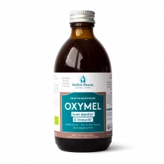 Ballot-Flurin Oxymel medový sirup s octom a mätou bez alkoholu 300 ml