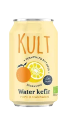 Kult Kefir Vodní kefír s příchutí mandarinka a yuzu 330 ml