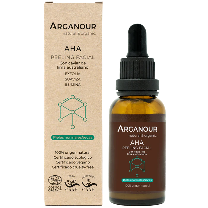 Arganour AHA peeling na tvár s kaviárovým citrusom 30 ml