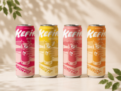 Kefir Eau Vertueuse Výrazná čtyřka bio vodních kefírů 4× 250 ml