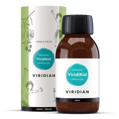 Viridian Viridikid Bio Omega 3 olej pro děti 200 ml min.trv.03/2026
