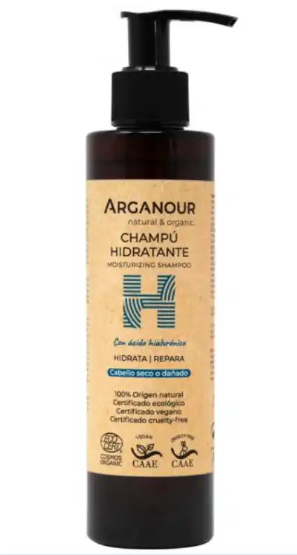 Arganour Bio hydratační šampon s kyselinou hyaluronovou 200 ml Arganour Bio hydratační šampon s kyselinou hyaluronovou 200 ml