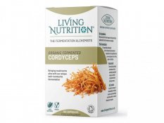 Living Nutrition Fermentovaný cordyceps pro energii 60 kapslí