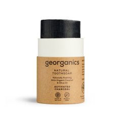 Georganics Bio mýdlo na zuby s aktivním uhlím 60 ml