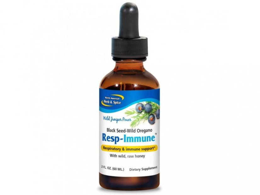 NAHS Imunita a průdušky Resp-Immune micelizovaná směs divokých bylin, jalovce a raw medu