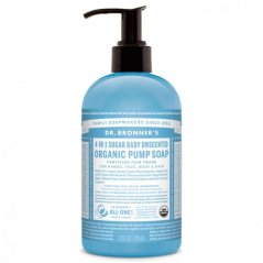 Dr. Bronner's tekuté cukrové mýdlo  Baby mild bez parfemace 355 ml