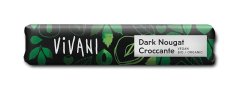 Vivani Čokoládová tyčinka s tmavým nugátem a krokantem BIO (35 g)