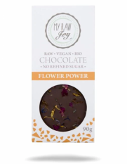 My Raw Joy Krémová raw čokoláda s jedlými květy Flower Power