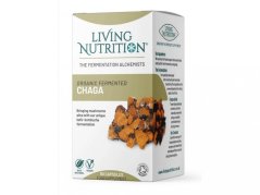 Living nutrition Fermentovaná chaga 60 kapslí