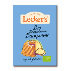 Lecker Bio kypřící prášek do pečiva s vínnym kamenem 21 g