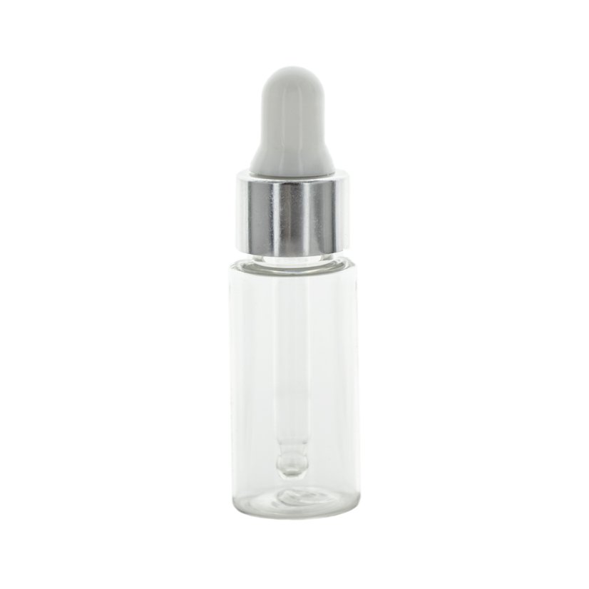 Fľaštička plastová s kvapkadlom, priehľadná 5 ml Fľaštička plastová s kvapkadlom, priehľadná 5 ml