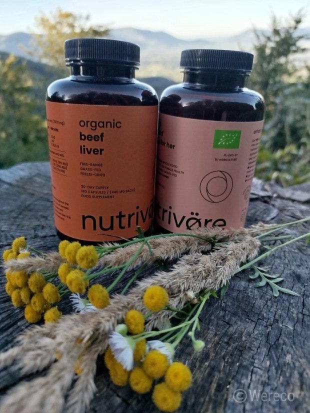 Nutrivore Orgánová výživa pro podporu imunity a jater“  bio 90 kapslí