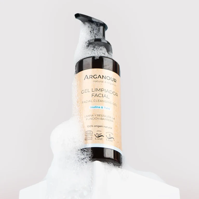 Arganour bio čistiaci pleťový gél bez parfemácie 100 ml