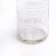Carry sklenená fľaša na pitie Water is life