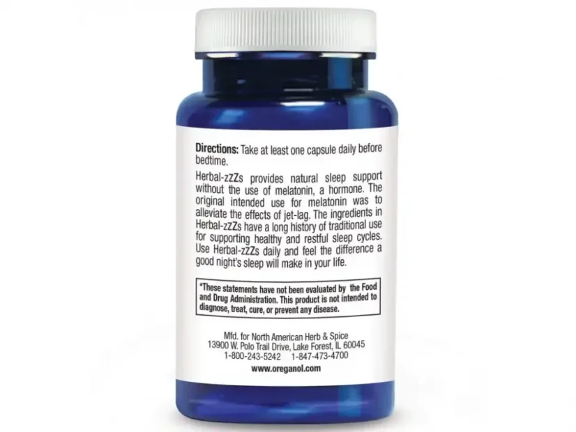 NAHS Adaptogény  Herbal zzZs 60 kapsúl