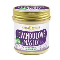 Purity vision bio Levanduľové maslo 120 ml