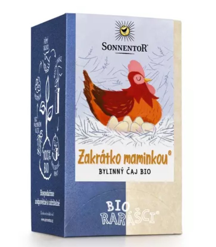 Sonnentor Bio porcovaný bylinný čaj Zakrátko maminkou 21,6 g