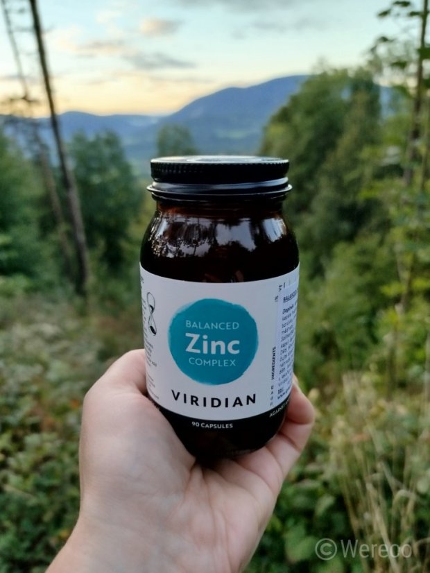 Viridian Zinok komplex 90 kapsúl