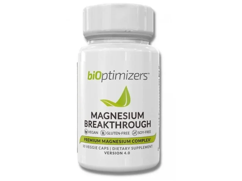 BiOptimizers Magnesium Breakthrough - Počet kapslí: 60 kapslí