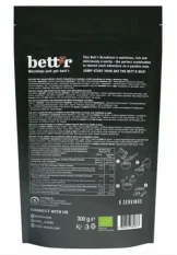 Bett'r bio proteínová arašidová granola s kakaom 300 g