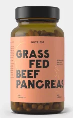 Nutriest Grass-fed lyofilizovaná bio slinivka břišní 240 kapslí