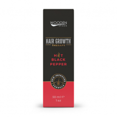 Wooden spoon Sérum na rast vlasov s čiernym korením 30 ml