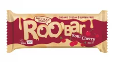 Bio Roo'bar višňová tyčinka v bielej čokoláde 30 g
