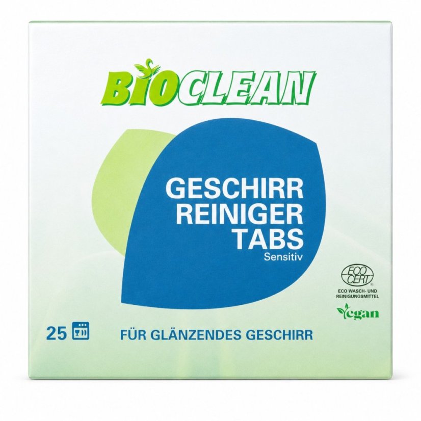 Bioclean tablety do myčky sensitiv 25 x 20 g