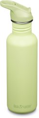 Klean Kanteen Nerezová fľaša Classic 27oz (w/Flip Seal Sport Cap) - shadow lime 800 ml