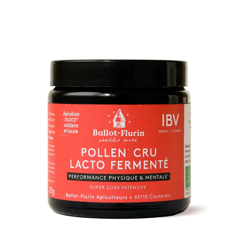 Ballot-Flurin Raw bio laktofermentovaný peľ 125 g