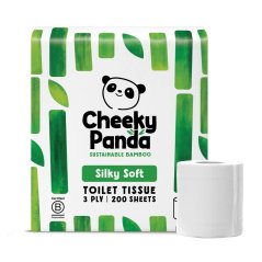 The Cheeky Panda Bambusový toaletní papír bílý 3 vrstvý balení 9 ks