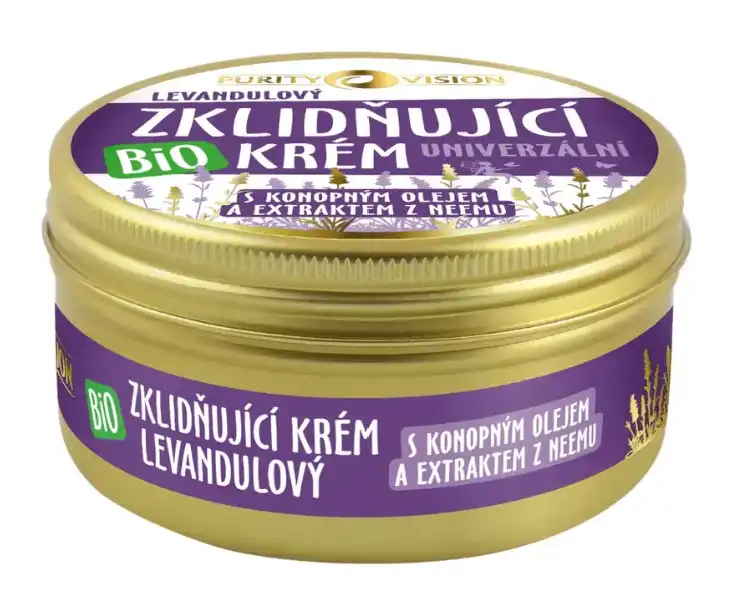 Purity Vision Bio Levanduľový upokojujúci krém univerzálny 100 ml