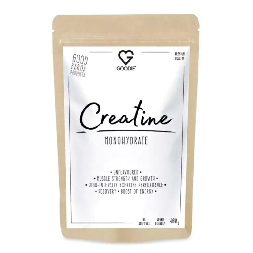 Goodie kreatin monohydrát Natural bez příchuti 400 g