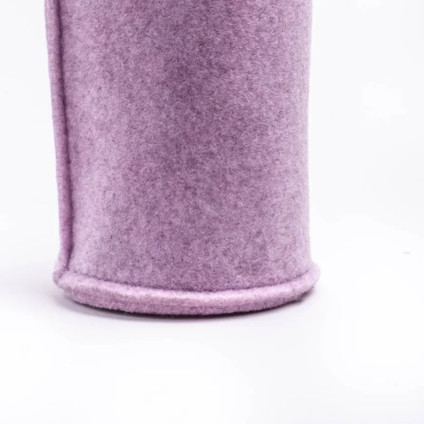 Carry plstěný eko obal na skleněnou láhev, barva magnolie - objem: 1 l