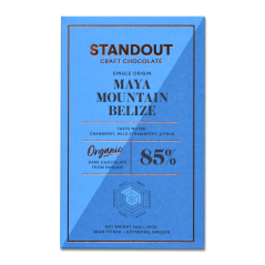 Standout Chocolate Belize Maya Mountain 85 % – BIO horká čokoláda 50 g