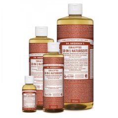 Dr. Bronners tekuté univerzálne mydlo ALL-ONE! eukalyptus