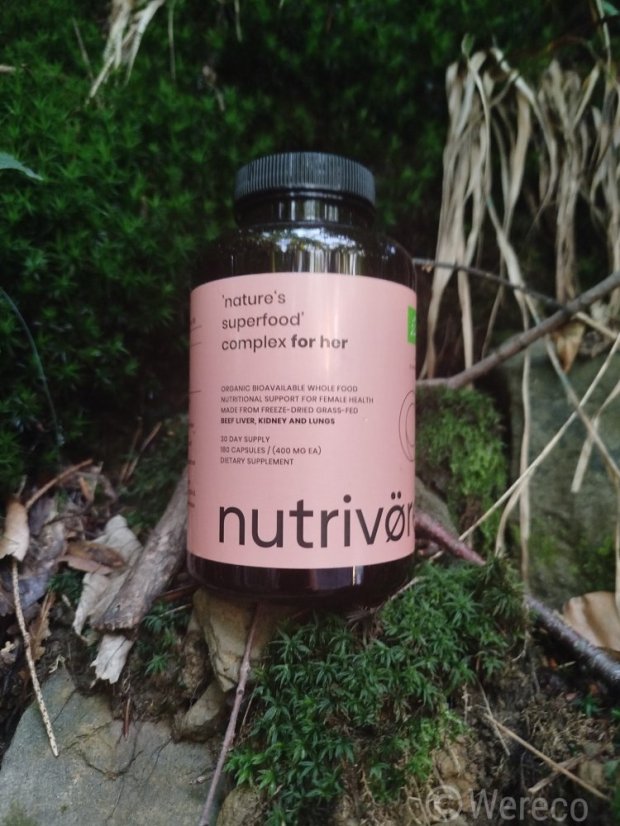 Nutrivore Orgánová výživa „Nature’s superfood“ komplex Pro ni“ bio 90 kapslí